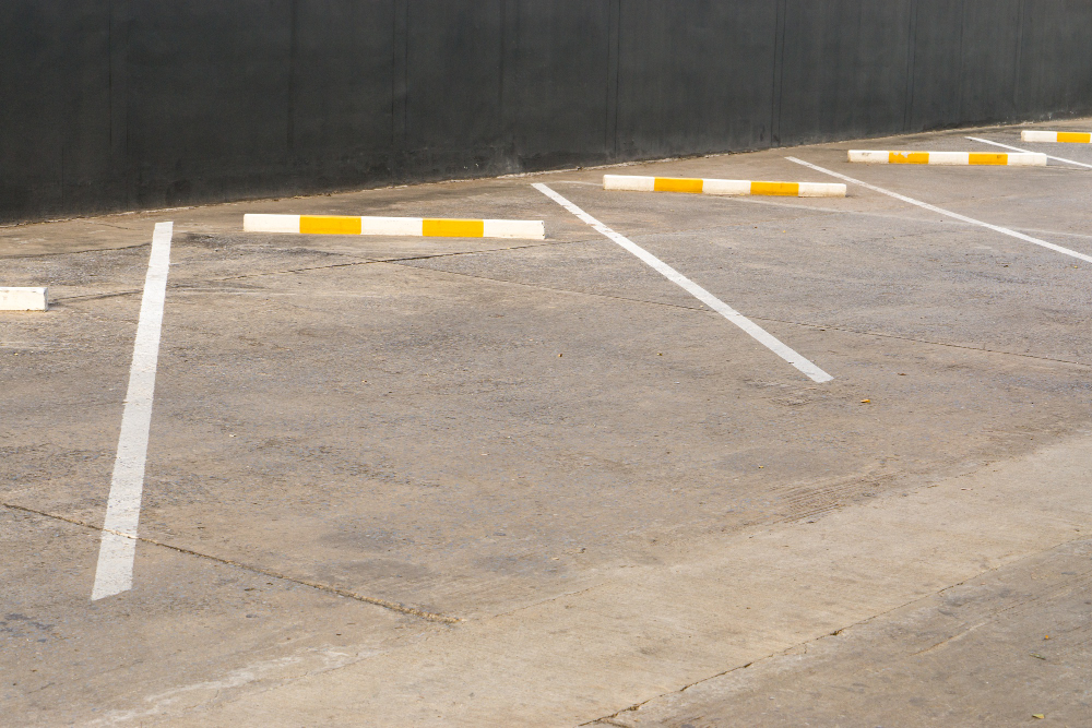 Line Striping for a Safer Parking Lot